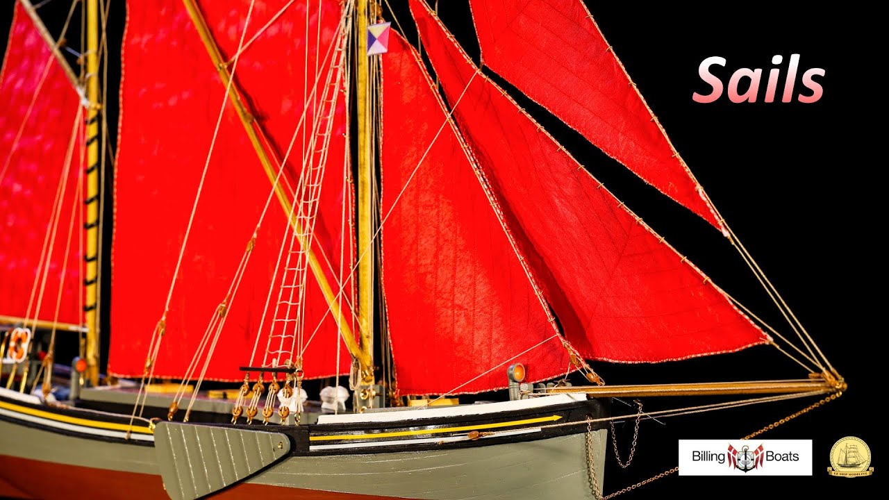 From Cloth to Canvas: Making Awesome Sails for Your Ship Model, Billing Boats