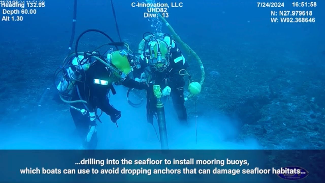 Saturation Diving for Deep Gulf Restoration