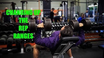 Changing up the REP RANGES in your Bodybuilding Routine