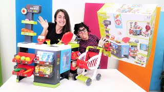 Komik Video. Sevcan Yeni Market Açıyor Kutu Açma Oyunları