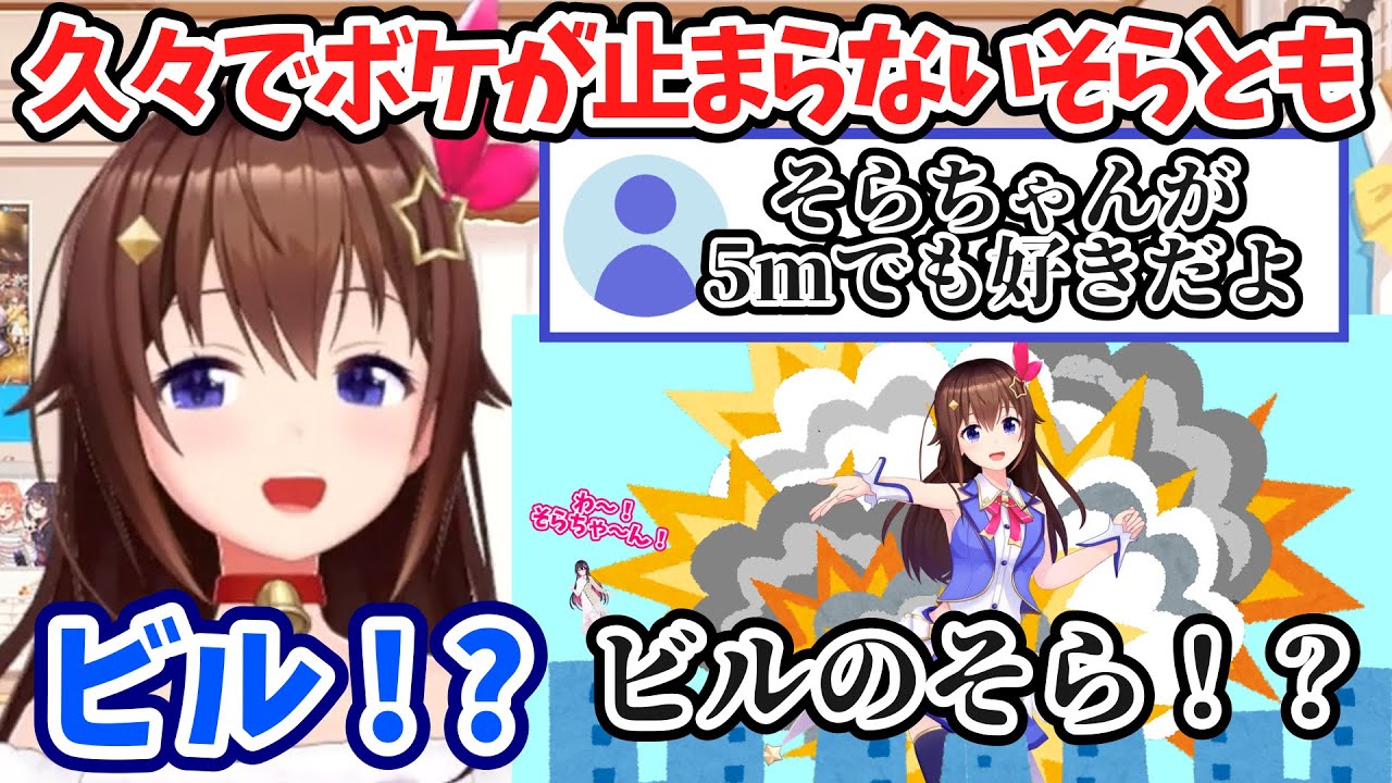 久々の配信でボケとツッコミが止まらないそらちゃんとそらともw【ときのそら/ホロライブ/ホロライブ切り抜き】