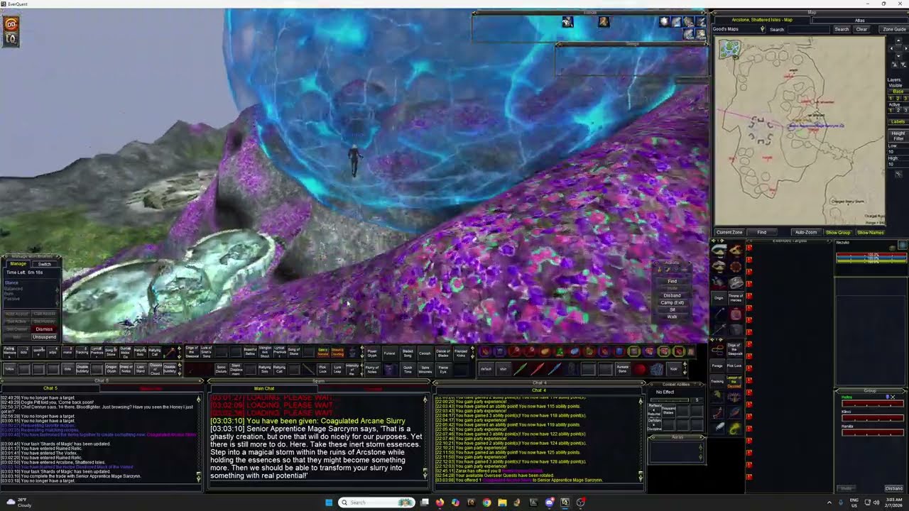 Осколки магии — первое задание по получению развивающегося предмета «Маска Вихря» в дополнении «Р...