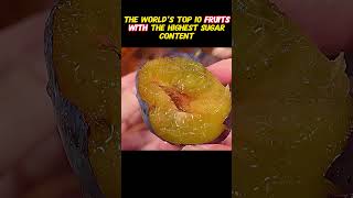 The world's top 10 fruits with the highestsugarcontent#shorts#top10#animals