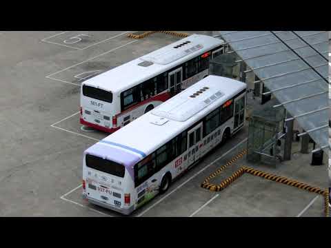 新竹高鐵六家站公車轉運中心國光客運大宇低牀巴士