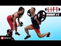 Lift series 5  home barbell workout full body  by coach ali dumbbell compatible