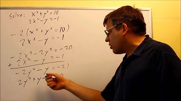 Solving a System of Non-Linear Equations: Ex 5