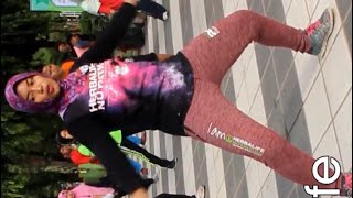 Senam Bareng Instruktur Jilbab Cantik