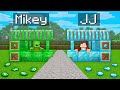 Mikey emerald store vs jj diamond store in minecraft maizen