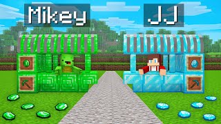 Mikey EMERALD Store vs JJ DIAMOND Store in Minecraft (Maizen)