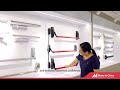 Push Bar Panic Exit Device with Exterior Lever Emergency Lock Stainless Steel Commercial Door