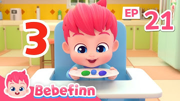 One, Two, Three! | EP21 | Bebefinn Number Song for Kids | Bebefinn - Nursery Rhymes & Kids Songs