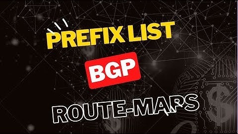 Prefix List and Route Maps with BGP