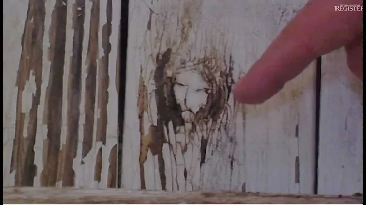 Man finds "Jesus" in a rocking chair