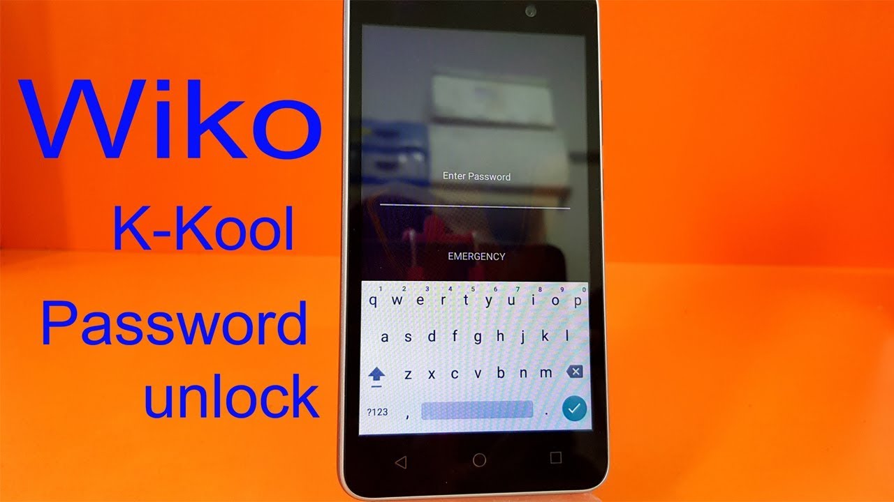 Wiko K- kool Password unlock | Wiko jerry K-kool Hard reset - YouTube