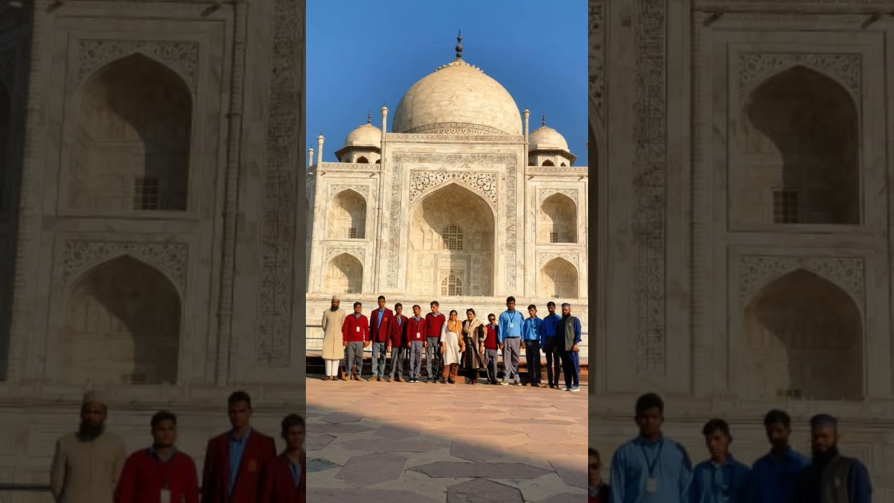 Ahmadi School for the Visually Challenged, AMU. Excursion Tour to Agra.
