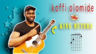 KING MUTEBA - KOFFI OLOMIDE | tuto guitare/rumba |