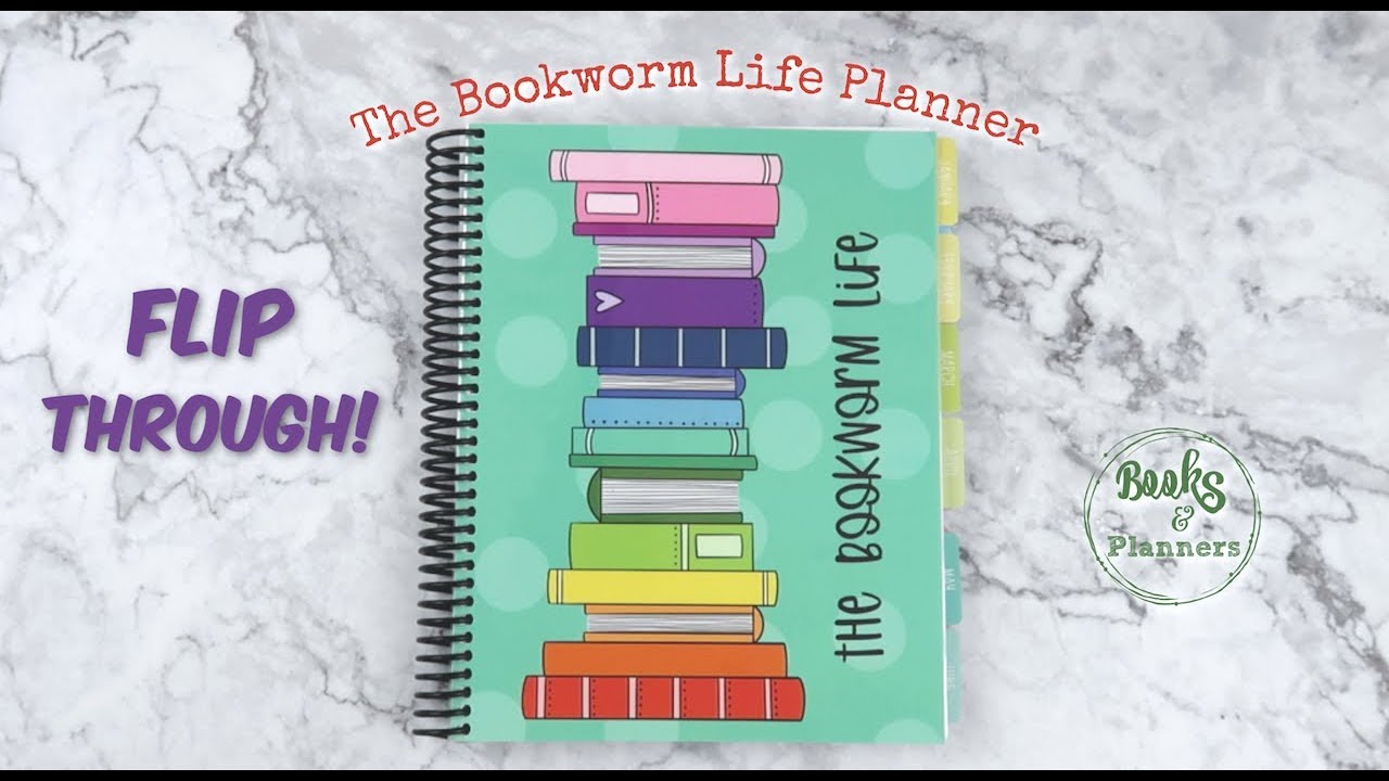 A Bookworm Life Planner Flip Through!
