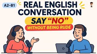 Real English Conversation Practice (A2–B1) | How to Disagree Politely in English