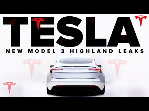New Tesla Model 3 Project Highland Leaks