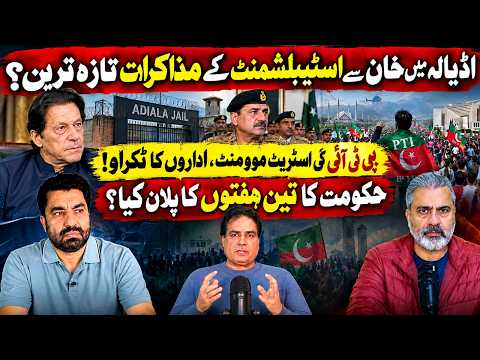 Latest Talks with Imran Khan at Adiala? | PTI Street Movement & Institutional Clash |