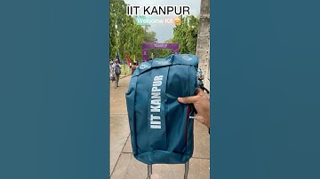 IIT Kanpur Welcome Kit 🤩 #iitkanpur #iitk #iitjam #iitjee #gate #freshers #iitmotivation #iitian