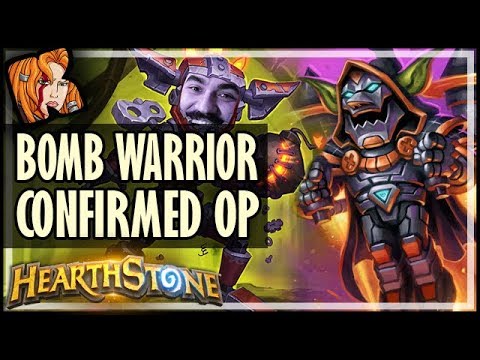 💣💣💣 BOMB WARRIOR CONFIRMED OP - Rise of Shadows Hearthstone