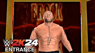 WWE 2K24 PSP: Brock Lesnar's Entrance