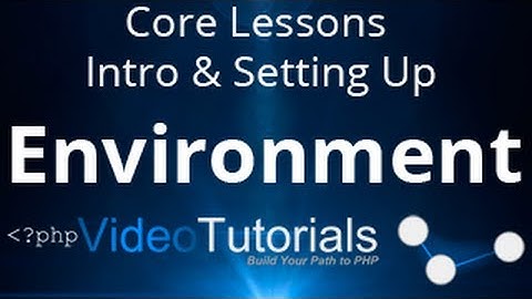 PHP Development Environment (PVT002)