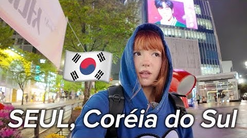 SOZINHA NA COREIA 🇰🇷 tour pelo bairro, shopping, mercado coreano, mukbang, lojas fofas etc