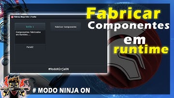 Como criar componentes em RunTime (Tempo de Execução)? | Delphi