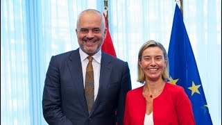 Report TV - Bruksel, Rama: Meritojmë patjetër negociatat, shqiptarët jo kriminelë