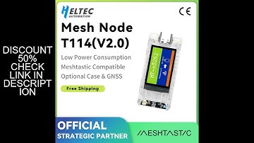 Heltec T114 V2 Meshtastic Tracker Nordic nRF52840 SX1262  GPS LoRaWAN LoRa Arduino Positioning  Devb