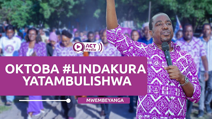 Ado Shaibu Atangaza Msimamo wa Chama Kuelekea Oktoba, Wananchi Waupokea Kwa Shangwe