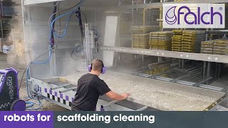 falch robots for scaffolding cleaning