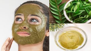 Curry Leaves Face Pack to get rid of Acne, Pimples &amp; Dark Spots Naturally | Curry Leaves Face Mask