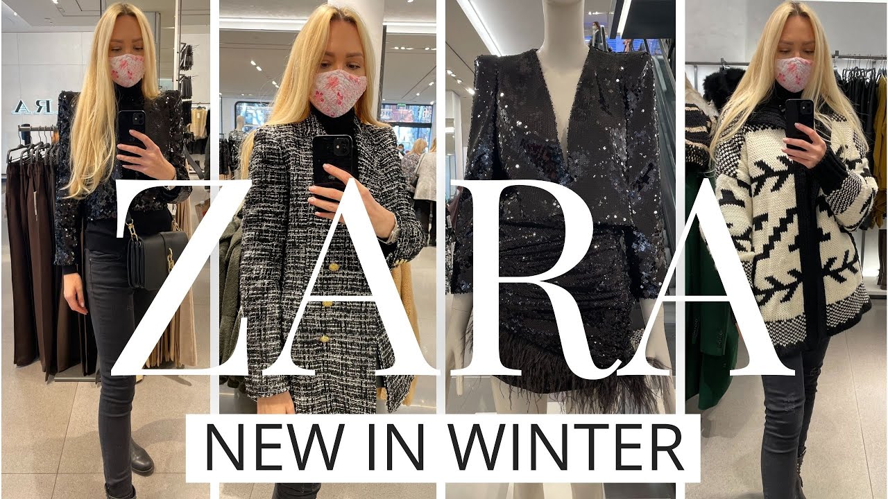 ZARA HAUL TRY ON WINTER | FESTIVE COLLECTION | Come SHOPPING with me to ZARA