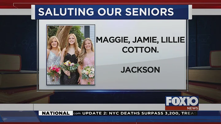 Saluting Our Seniors: Madison Frazier, Maggie, Jam...