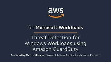 Threat Detection for Windows Workloads using Amazon GuardDuty