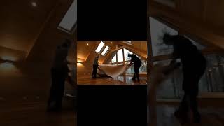 Hidden Forest Paradise —Turning an A-Frame Into the Ultimate Cozy Dream Bedroom #short#tranformation