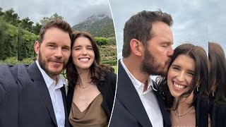 Chris Pratt and Katherine Schwarzenegger commemorate their fourth anniversary of marriage.