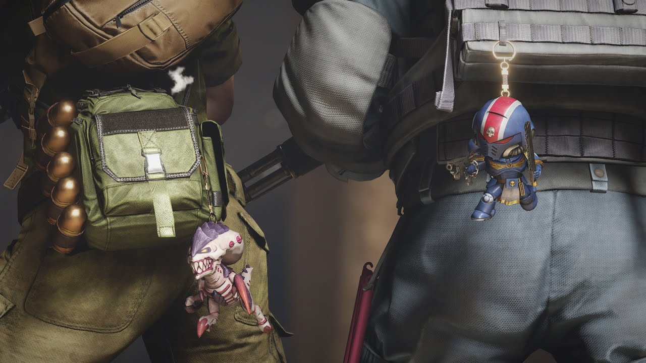 Des bibelots de Warhammer 40,000: Space Marine 2 son disponible dans World War Z: Aftermath