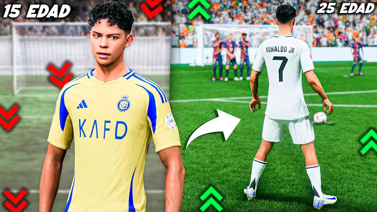 Juego la Carrera de RONALDO JR en FIFA desde los 15 AÑOS