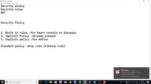 Security Policy  R80.10 -Checkpoint -Deep Dive