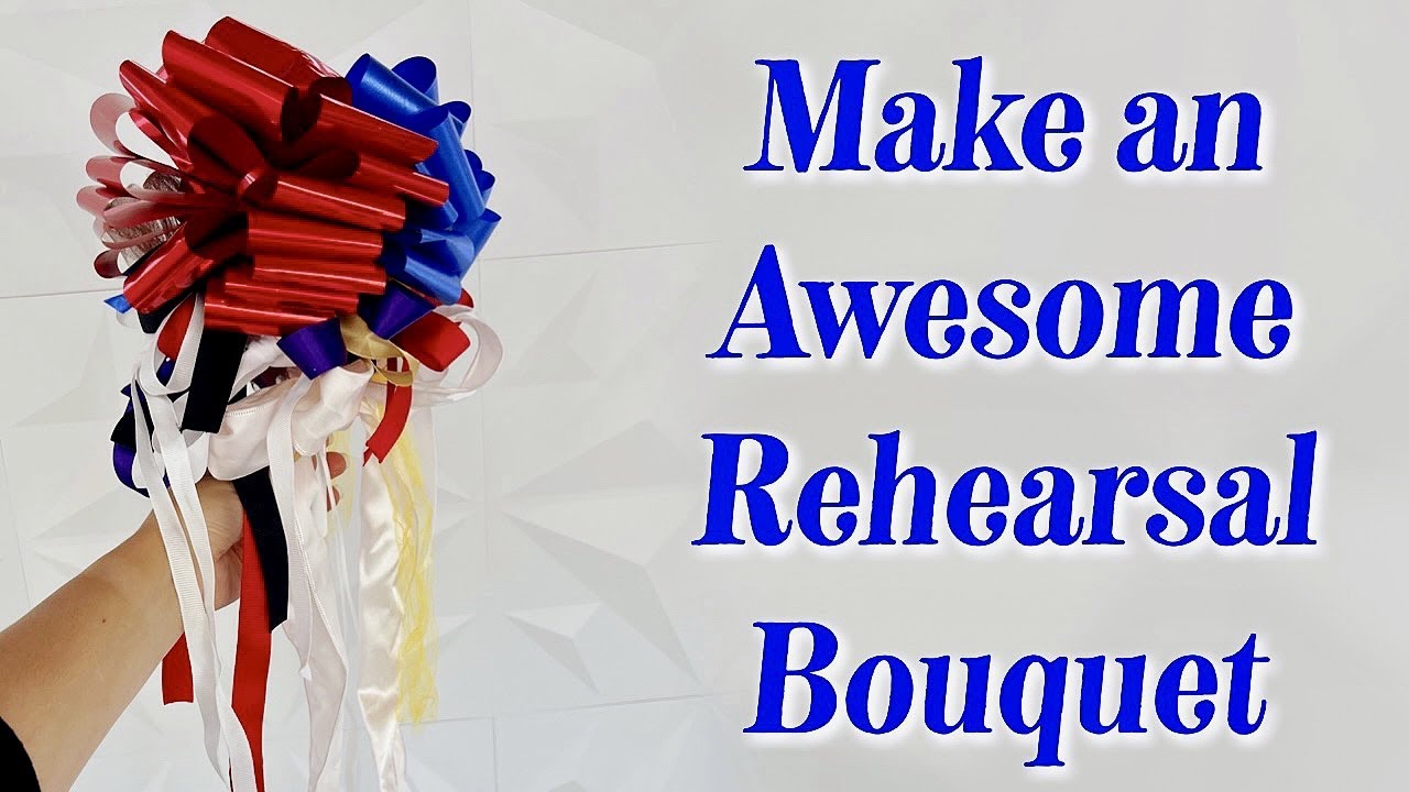 DIY Tutorial: Ribbon Bouquet · Rock n Roll Bride