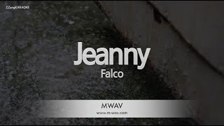 Video thumbnail of "Falco-Jeanny (Karaoke Version)"