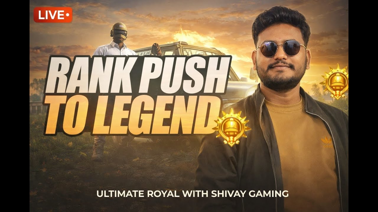 🎮 BGMI LIVE STREAM | RANK PUSH |  NONSTOP 🔥