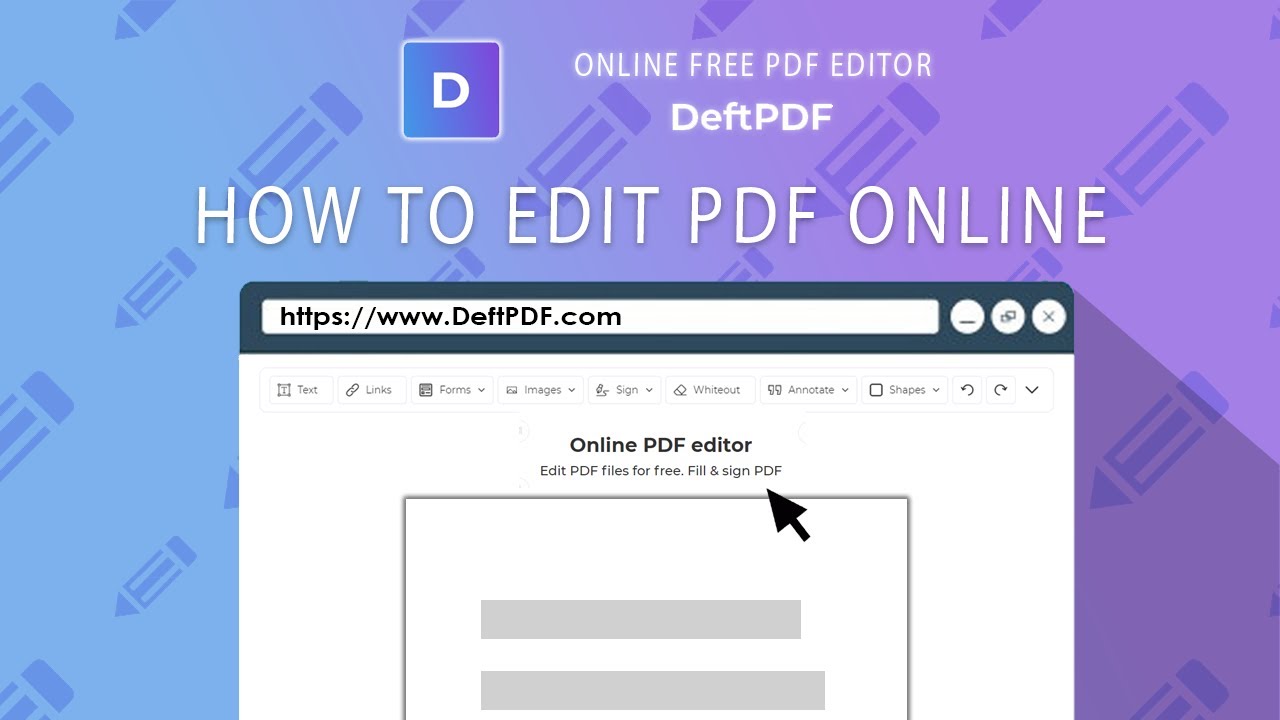 edit pdf documents free tool