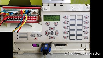 L336i Protection Relay Test Set test P442 by Powertest software with relay template file.