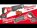 HEAD TO HEAD - RECIPROCATING SAW - MILWAUKEE Super Sawzall vs MILWAUKEE Sawzall (2722-20 vs 2821-20)