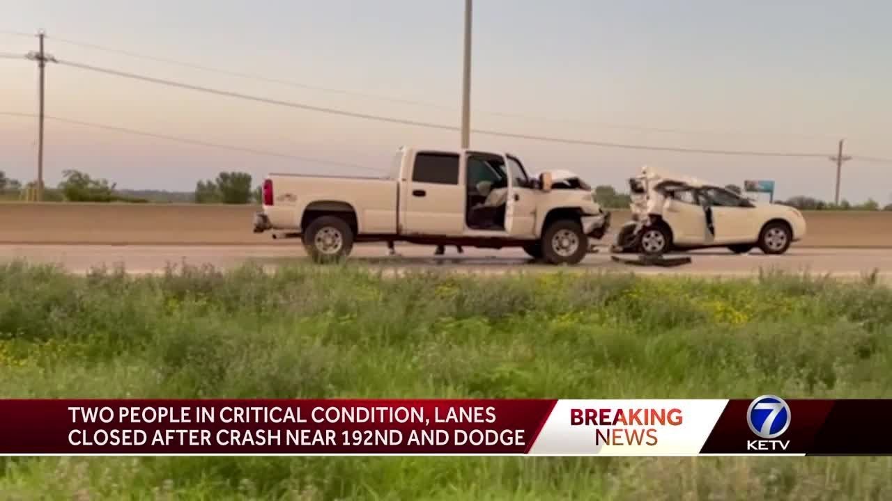 West Omaha crash sends 2 people to the hospital in critical condition ...